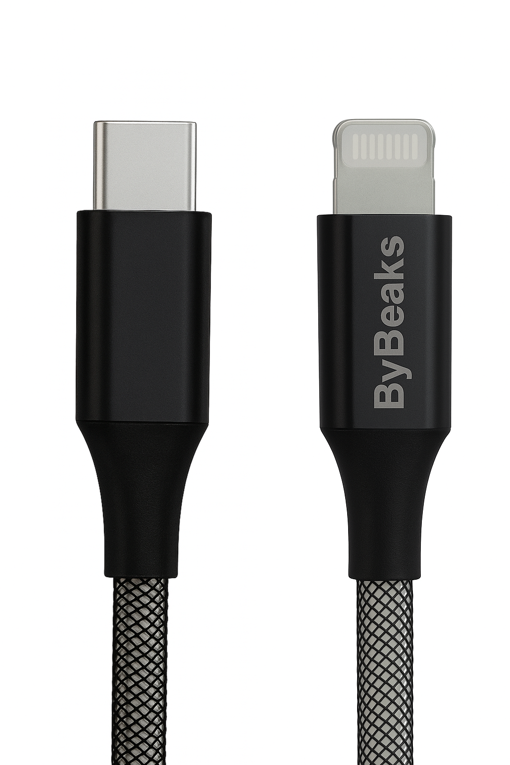 High-speed charging USB-C to Lightning cable designed by ByBeaks